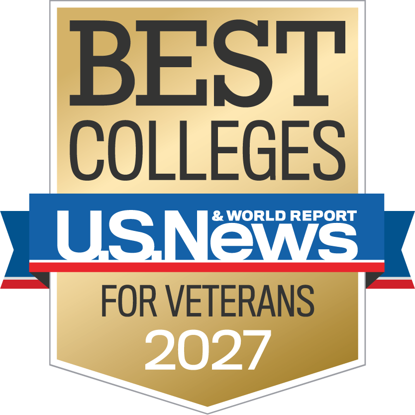 #1 in Best Colleges for Veterans